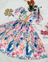 OC 155 Girls Wear Alia Cut Gown Kids Wholesale Market In Surat
